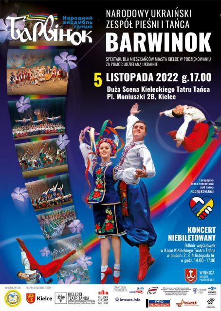 Koncert Barwinok z Ukrainy
