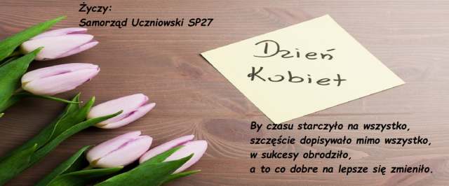 Życzenia od Samorządu