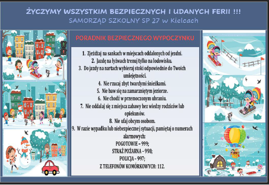 kartka z życzeniami od Samorządu