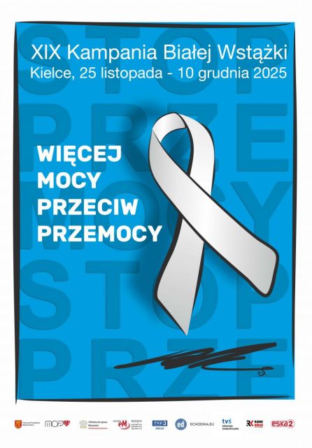 Plakat "Biała wstążka"