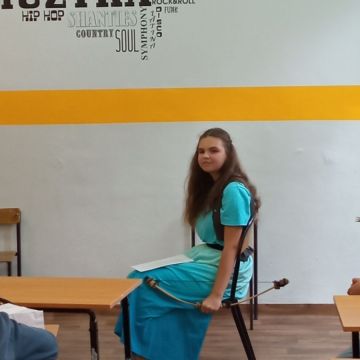 Wizyta bohaterów literackich w klasie 8a