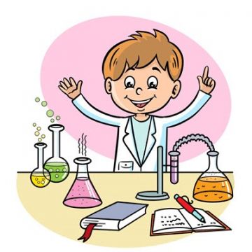 plakat z chemikiem