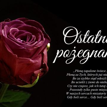 ostatnie pożegnanie