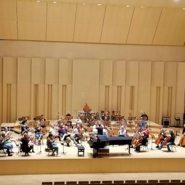 orkiestra w filharmonii