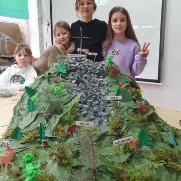 makieta Łysicy