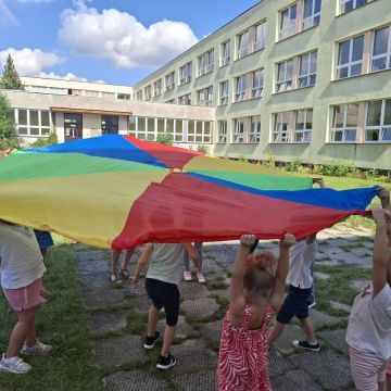 zabawy z chustą animacyjną